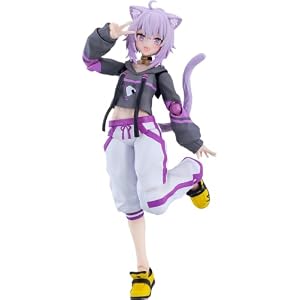 マックスファクトリー ホロライブプロダクション figma 猫又おかゆ プラスチック製 塗装済み可動フィギュア ノンスケール 専用台座付属 全高約140mm