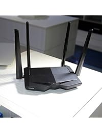 Tenda AC1200 Router WiFi inteligente de correa doble, Gigabit Ethernet(AC10U)