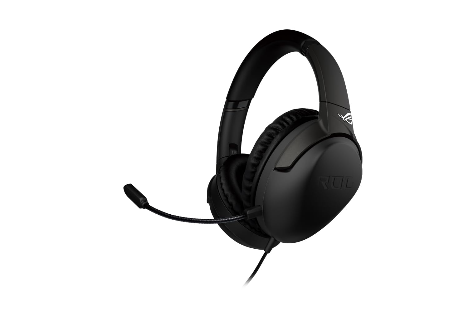 ROG Strix Go Core Wired Gaming Headset (Detachable Discord Certified Mic, 40mm Drivers, Deep Bass, Hi-Res Audio, Lightweight, 3.5mm, For PC, Mac, PS4, PS5, Xbox One, Switch and Mobile devices)- Black