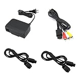 N64 Ac Power Supply / Av Adapter / 2 6FT Controller Extension Cords
