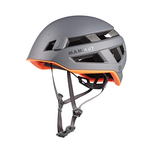 Mammut Crag Sender Helmet | Kletterhelm für Damen und Herren, Ausrüstung für Bergsteiger | Titanium, 52-57 cm