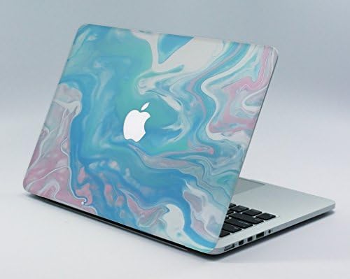 Blue Pink Watercolor Marble 13 Inch MacBook Air Retina Skin/Decal