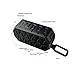 Bluetooth Speakers, Portable Waterproof Bluetooth Speaker with Built In Subwoofer. IPX7 Water Resistant Dustproof and Anti Dropping for iPhone,Samsung,Tablets and More (Black)