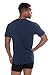 Texere Crew Neck Undershirt for Men (Dexx, Midnight Blue, L)