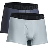Under Armour Men's Multi-Pack Performance Tech Trunk, Boxer Brief with 3" Inseam, Ultra-Soft