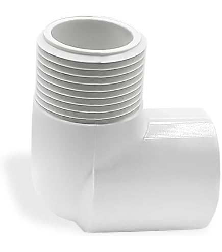 thumbnail image 2 of Spears 1 Inch PVC 90 Degree Street Elbow - SCH 40 Threaded Plumbing Fitting 2 of 12