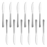 New Star Foodservice 58802 Stainless Steel Dominion Pattern Dinner Knife, 8.2-Inch, Set of 12