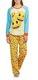 Emoji Women's Microfleece Pajamas