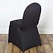 Efavormart 30 PCS Black Stretchy Spandex Fitted Banquet Chair Cover Dinning Event Slipcover for Wedding Party Banquet Catering