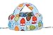 Simplicity Baby Safety Helmet Toddler Head Protection Cap Adjustable, Blue Owl