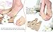 Yosoo Bunion Sleeve Protector Metatarsal Toe Pad Forefoot Cushion Socks Bunion Booties for Women Men- Hallux Valgus, Hammertoe,Pain Relief, One Size