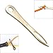 TOPRADE Slingshot Rubber Band Tied Assistant Rubber Band Assistant Portable Catapult Helper Accessory for Slingshot Making & Repairing (Golden)