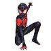 Kids Toddler Superhero Costume Jumpsuit Bodysuit Black Tights Zentai Costume (Miles Morales, Child L/120-130 cm)