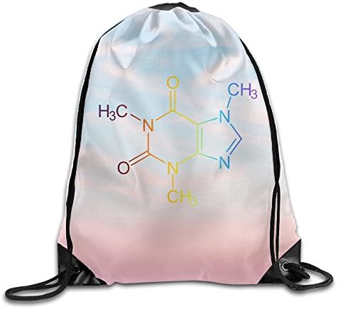 Psychedelic Chemistry Beautiful Custom Drawstring Backpack Sport Backpack Drawstring Print Bag