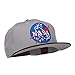 e4Hats.com Lunar NASA Patched Two Tone Snapback - Black Grey OSFM