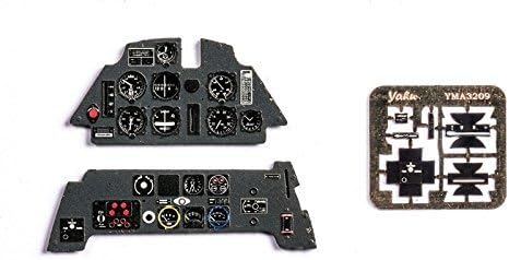 Yahu Model 1:32 Me 109 E Colored Instrument Panel for Eduard Kit #YMA3209