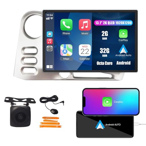 CarPlay Android Auto Navigation Stereo GPS Radio Reverse Camera Display 13.1
