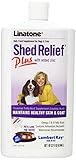 Lambert Kay Shed Relief Plus Dog and Cat Skin and Coat Liquid Supplement, 32 ounces