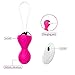 Kegel Balls Exercise Weight for Women Bladder Control & Pelvic Floor Exercises Tightening, Silicone Ben Wa Balls Pelvic Weights Training Set for Beginners & Advanced Tightening - Red