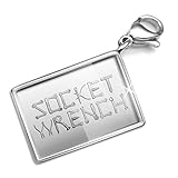 Clip on Charm & Bracelet Set Socket Wrench Tools