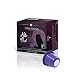 Gourmesso Nite Owl - 10 Coffee Capsules Compatible with Nespresso Machines 100% Fair Trade Coffee | Super Intense Dark Ristretto Blend Espresso Pods