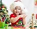 KINREX Christmas LED Light Up Necklace - Flashing Bulb Holiday Xmas & Party Favors – Flashing Favors Light Measures 35