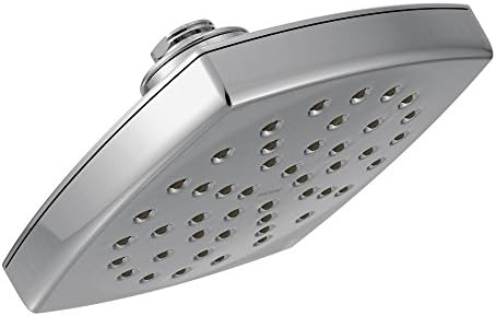 MoenS6365EP Voss 6" Single-Function Eco-Performance Rainshower Showerhead with Immersion Technology, Chrome