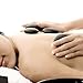 Zabrina Personal Large Massage Stone Set Basalt Hot Rocks Stones, 2.36 In 3.15 In,Black,6 Count