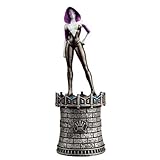 Marvel Spider-Gwen White Queen Chess Piece with Collector Magazine