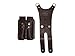XCH Double Pouch for 2 Single Stacked Magazines, Genuine Leather
