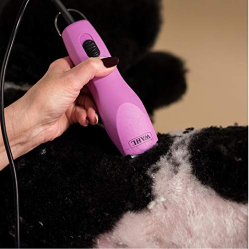 WAHL Professional Animal Thick Coat Pet Clipper & Dog Clipper, Pink (9787-300)