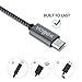 Micro USB Cable, Vogek 2-Pack 3.3ft Nylon-Braided Quick Charge Data Sync Cable Cord with Metal Connectors for Samsung, Kindle, HTC, Nexus, LG, Sony, Xbox, PS4, and More - Black (Space Gray)