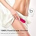 Bullet Vibrators, Enlove, Protable Adult Sex Toy with 20 Vibration Modes for Travel Clitoral G-spot Stimulation, Rechargeable Waterproof Vibrator for Men Women Couples, Rose Redthumb 3