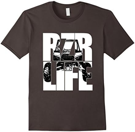 Mens RZR Life 2 ATV / UTV Offroad Mud Trail Riding T-Shirt XL Asphalt