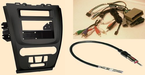 Radio Stereo Install Black Dash Kit (single and double din) + Steering