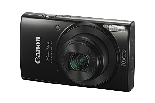 Canon PowerShot ELPH 190 IS 20 MP Digital Camera (Black) w/ 32GB Accessory Bundle