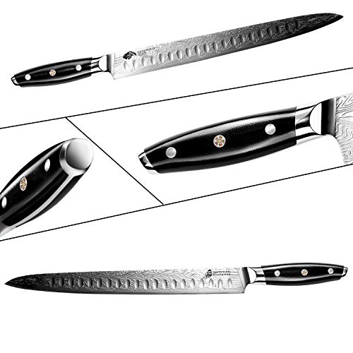 TUO Slicing Knife Meat Carving Knife Brisket Knife High Carbon