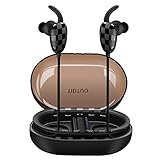 Wireless Headphones,Noise Cancelling Bluetooth Earbuds Headphones Extra Bass with Charging Case 18 Hours Play Time,IPX7 Waterproof for Sports Running Training Gym Workouts
