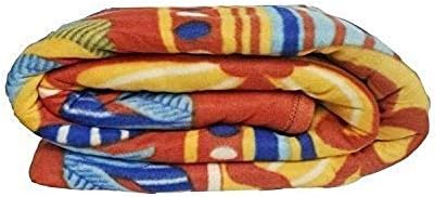 Sweet Home Décor - Double Bed Blanket with Two Pillow Cover (Multicolour, Full Size)