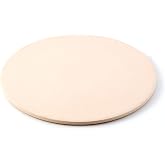 Nuwave Heavy-Duty Cordierite Pizza &amp; Baking Stone, Heat Resistant to 1,472F | For Indoor Electric Ovens, Outdoor Gas &amp; Wood-Fire Grills, BBQs &amp; Nuwave Bravo XL; Fits Most Frozen Pizzas