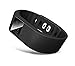 SURMOS Smart Sport Bracelet TW64 Smartband Wristband Fitness Tracker Bluetooth 4.0 Time Display Flexible Watch Bracelet (Black)