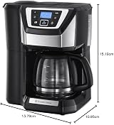 Russell Hobbs Chester Bean to Cup Coffee Machine with Grinder 12 Cup view 7