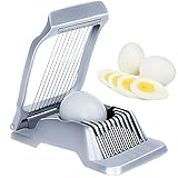 Egg slicer for hard boiled eggs heavy duty aluminum