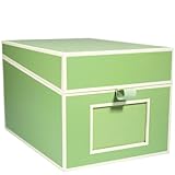Semikolon Multimedia CD/DVD/Photo Storage Box, Lime Green (31812)