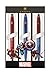 Cross Tech2 Marvel 3-Pack Ballpoint Pens - Iron Man, Captain America, Spider-Man (9856M3)