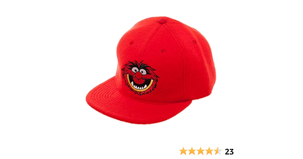 Red Snapback Baseball Hat 
