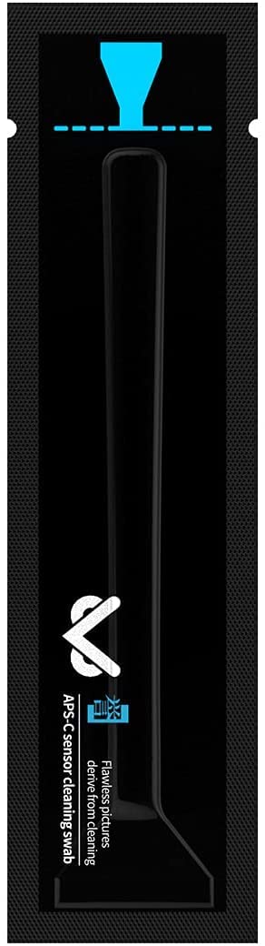 VSGO Camera Sensor Cleaning Kit, 12pcs 16mm APS-C Sensor Cleaning Swabs, Compatible with DSLR & SLR Digital Cameras(V-S02E)