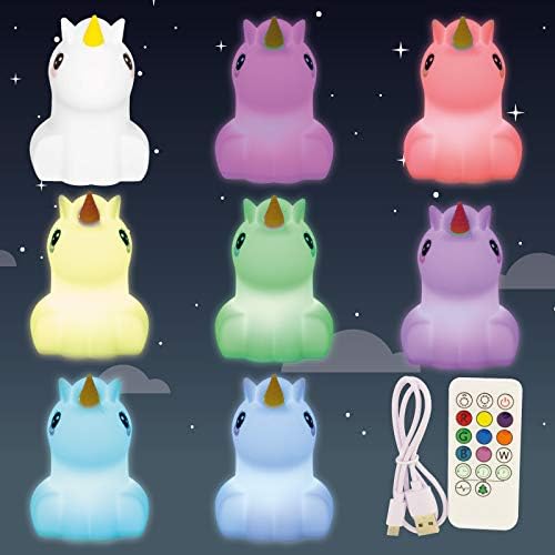 Ulysse Unicorn Night Light, White - Image 3