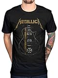 AWDIP Men's Official Metallica James Hetfield Iron Cross T-shirt Heavy Metal Thrash Band