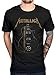 AWDIP Men's Official Metallica James Hetfield Iron Cross T-shirt Heavy Metal Thrash Band